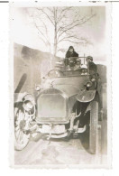 PHOTOGRAPHIE ORIGINALE PEUGEOT TYPE 143 De 1910 Torpédo ( Mascotte Joli Bouchon De Radiateur Oiseau )  - VOIR SCANS - Cars