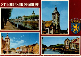 70 SAINT LOUP SUR SEMOUSE / MULTI - VUES AVEC BLASON - Saint-Loup-sur-Semouse