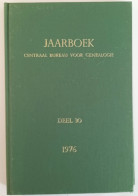 Jaarboek 1976 Centraal Bureau Voor Genealogie, Deel 30, - Other & Unclassified