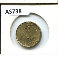 20 PENNYA 1983 FINLAND Coin #AS738.U.A - Finlandia
