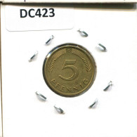 5 PFENNIG 1981 G WEST & UNIFIED GERMANY Coin #DC423.U.A - 5 Pfennig