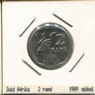 2 RAND 1989 SOUTH AFRICA Coin #AS289.U.A - Sudáfrica