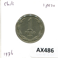 1 PESO 1976 CHILE Coin #AX486.U.A - Chili