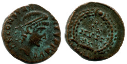 CONSTANTIUS II MINTED IN ALEKSANDRIA FOUND IN IHNASYAH HOARD #ANC10249.14.E.A - The Christian Empire (307 AD To 363 AD)