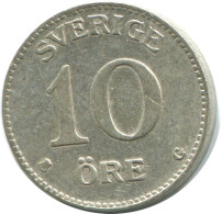 10 ORE 1936 SUECIA SWEDEN PLATA Moneda #AD022.2.E.A - Zweden