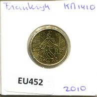 10 EURO CENTS 2010 FRANCIA FRANCE Moneda #EU452.E.A - Frankrijk