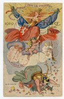 Illustrateur G. A. WENDT,publicité.caricature La Foire Internationale De 1919,cachet Recto - Sonstige & Ohne Zuordnung