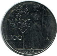 100 LIRE 1976 ITALY Coin #AZ403.U.A - 100 Liras