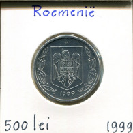 500 LEI 1999 ROMÁN OMANIA Mihai I Moneda #AP695.2.E.A - Roemenië
