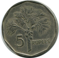 5 RUPEES 1982 SEYCHELLES Coin #AZ234.U.A - Seychellen