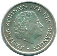 1/10 GULDEN 1956 NETHERLANDS ANTILLES SILVER Colonial Coin #NL12092.3.U.A - Nederlandse Antillen