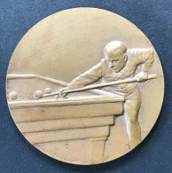 Jolie Médaille Billard J. Witterwulghe B.C Tour 1941 1961 - Andere & Zonder Classificatie