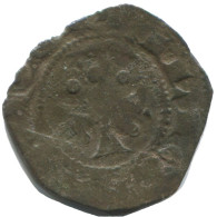 Authentic Original MEDIEVAL EUROPEAN Coin 0.7g/16mm #AC345.8.U.A - Andere - Europa