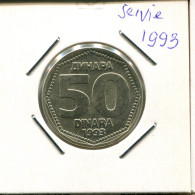 50 DINARA 1993 YUGOSLAVIA Moneda #AR456.E.A - Jugoslavia