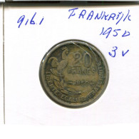 20 FRANCS 1950 FRANKREICH FRANCE Französisch Münze #AN459.D.A - 20 Francs