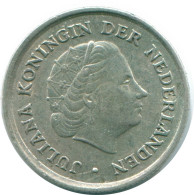 1/10 GULDEN 1966 NETHERLANDS ANTILLES SILVER Colonial Coin #NL12897.3.U.A - Nederlandse Antillen