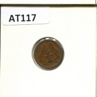 1 CENT 1992 SUDAFRICA SOUTH AFRICA Moneda #AT117.E.A - Sudáfrica