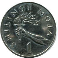 1 SHILINGI 1984 TANZANIA Coin #AZ088.U.A - Tanzanía