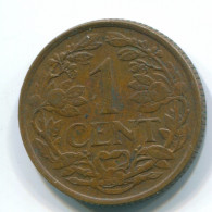 1 CENT 1967 ANTILLAS NEERLANDESAS Bronze Fish Colonial Moneda #S11149.E.A - Nederlandse Antillen
