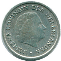 1/10 GULDEN 1962 NETHERLANDS ANTILLES SILVER Colonial Coin #NL12384.3.U.A - Nederlandse Antillen