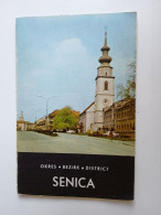 D203050  Czechoslovakia - Tourism Brochure - Slovakia  -SENICA   Ca 1960 - Cuadernillos Turísticos