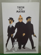 TINTIN MATRIX - AFFICHE POSTER - Other & Unclassified