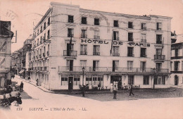Dieppe - L'hotel De Paris  -  CPA °J - Dieppe
