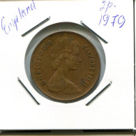 2 NEW PENCE 1979 UK GBAN BRETAÑA GREAT BRITAIN Moneda #AN566.E.A - 2 Pence & 2 New Pence