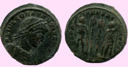 CONSTANTINE I Authentic Original Ancient ROMAN Bronze Coin #ANC12255.12.U.A - Der Christlischen Kaiser (307 / 363)