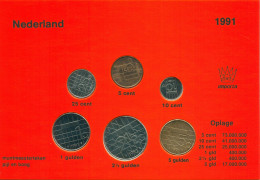 NÉERLANDAIS NETHERLANDS 1991 MINT SET 6 Pièce #SET1028.7.F.A - Mint Sets & Proof Sets