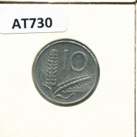 10 LIRE 1972 ITALY Coin #AT730.U.A - 10 Liras