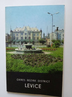 D203051   Czechoslovakia - Tourism Brochure - Slovakia  - LEVICE    Ca 1960 - Toeristische Brochures