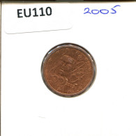 2 EURO CENTS 2005 FRANCE Coin Coin #EU110.U.A - Frankreich