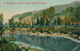 R003540 In The Japanese Gardens. Japan British Exhibition. Valentine. 1910 - Monde