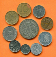 Collection WORLD Coin Mixed Lot Different COUNTRIES And REGIONS #L10135.1.U.A - Autres & Non Classés