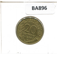 20 CENTIMES 1988 FRANCE Coin French Coin #BA896.U.A - 20 Centimes
