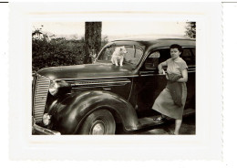 PHOTOGRAPHIE ORIGINALE  DODGE D6 VICTORY De 1937    - VOIR SCANS - Automobiles