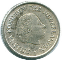 1/4 GULDEN 1956 NETHERLANDS ANTILLES SILVER Colonial Coin #NL10955.4.U.A - Antillas Neerlandesas