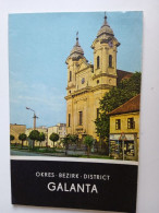 D203052    Czechoslovakia - Tourism Brochure - Slovakia  - GALANTA     Ca 1960 - Tourism Brochures