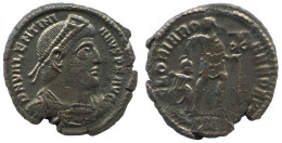 LATE ROMAN IMPERIO Follis Antiguo Auténtico Roman Moneda 2.8g/20mm #SAV1117.9.E.A - The End Of Empire (363 AD To 476 AD)