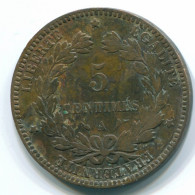 5 CENTIMES 1897 A FRANCIA FRANCE Moneda CERES XF- #FR1120.6.E.A - 5 Centimes