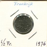 1/2 FRANC 1975 FRANCE Pièce Française #AM248.F.A - 1/2 Franc