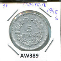 5 FRANCS 1946 FRANCE Coin #AW389.U.A - 5 Francs