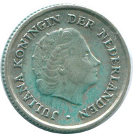 1/10 GULDEN 1963 ANTILLAS NEERLANDESAS PLATA Colonial Moneda #NL12493.3.E.A - Antillas Neerlandesas