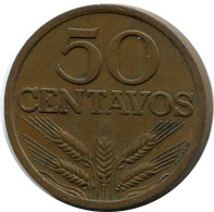 50 CENTAVOS 1977 PORTUGAL Münze #BA188.D.A - Portugal