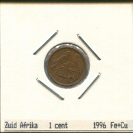 1 CENTS 1996 SÜDAFRIKA SOUTH AFRICA Münze #AS303.D.A - Zuid-Afrika