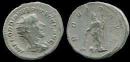 GORDIAN III AR ANTONINIANUS ROME AD 244 4TH OFFICINA PROVID AVG #ANC13120.43.D.A - The Military Crisis (235 AD To 284 AD)