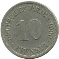 10 PFENNIG 1900 A DEUTSCHLAND Münze GERMANY #AE509.D.A - 10 Pfennig