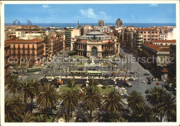 72584162 Palermo Sicilia Piazza Castelnuovo E Politeama Garibaldi Platz Theater  - Autres & Non Classés