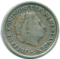 1/10 GULDEN 1962 ANTILLAS NEERLANDESAS PLATA Colonial Moneda #NL12408.3.E.A - Antillas Neerlandesas